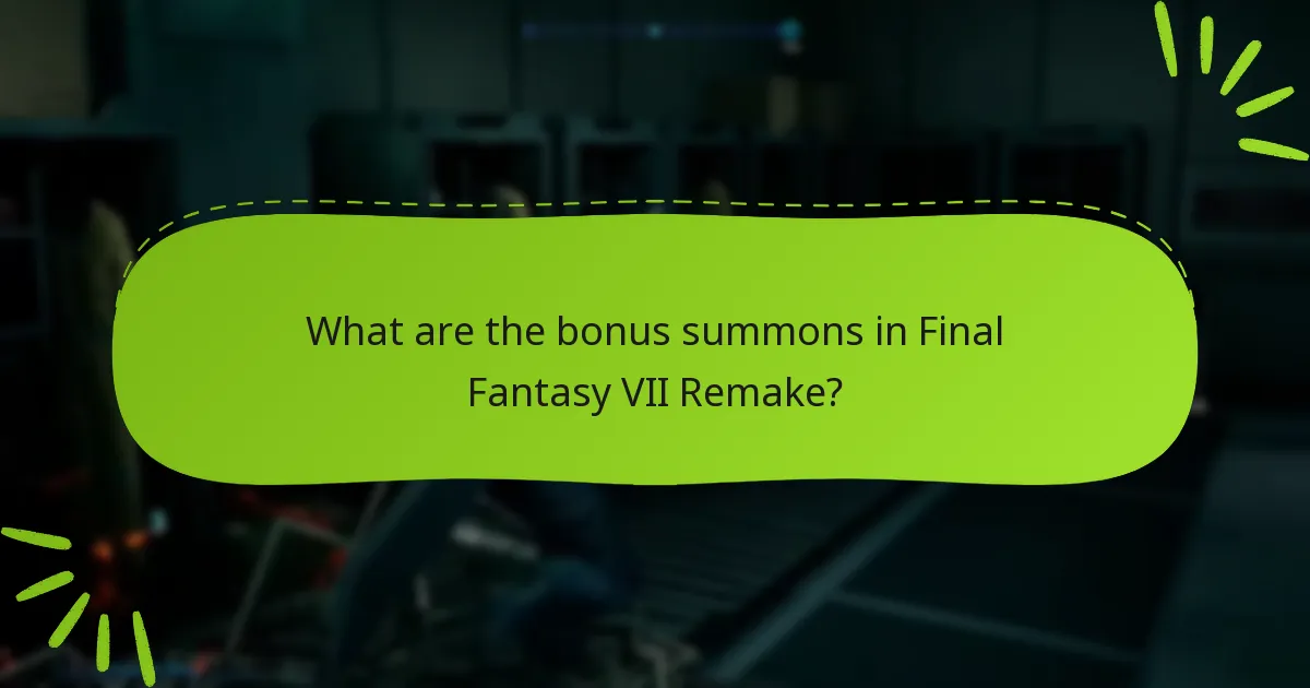 What common issues arise when accessing bonus summons?