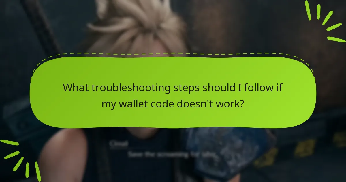 What are the benefits of using wallet codes in Final Fantasy VII Remake?